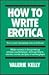 How To Write Erotica