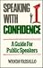 Speaking With Confidence: A...