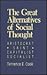 The Great Alternatives of Social Thought by Terrence E. Cook