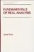 Fundamentals of Real Analysis (Chapman & Hall/CRC Pure and Applied Mathematics)