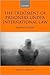 The Treatment of Prisoners Under International Law