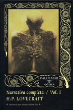 Portada de Narrativa completa (Vol. I), de H.P. Lovecraft