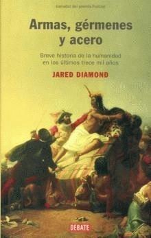 Portada de Armas, gérmenes y acero, de Jared Diamond