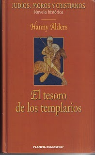 Portada de El Tesoro de los Templarios, de Hanny Alders