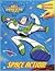 Space Action: Reusable Sticker Book (Buzz Lightyear)