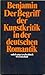 Der Begriff der Kunstkritik in der deutschen Romantik