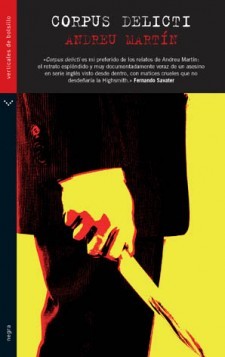 Portada de Corpus delicti, de Andreu Martín