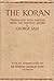 The Koran: Translated into ...