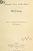 Lives of the poets: Milton