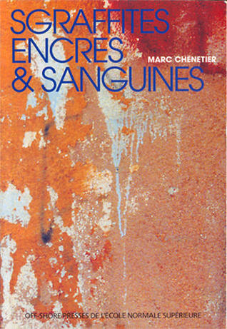 Sgraffites, encres & sanguines : Neuf études sur les figures de l'écriture dans la fiction américaine contemporaine