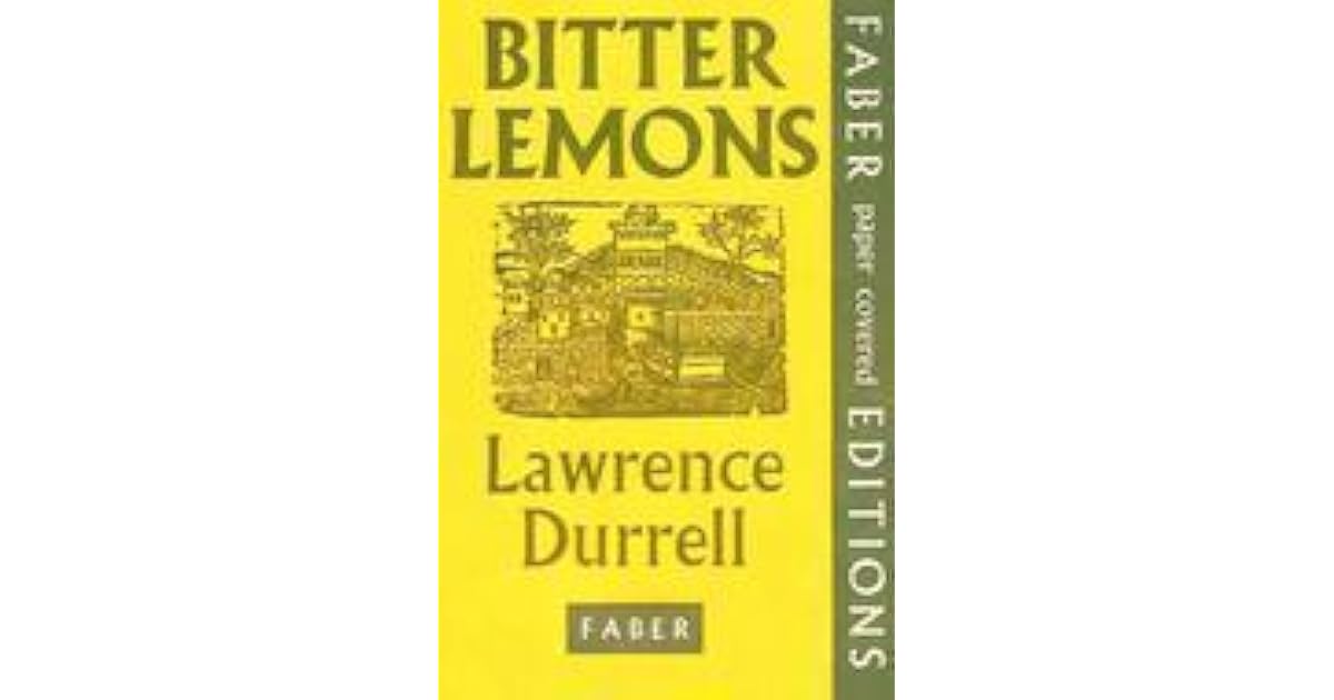 Bitter Lemons by Lawrence Durrell
