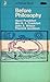 Before Philosophy: The Inte...