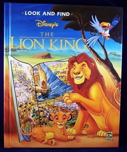 The Lion King: Look And Find (Hardcover)