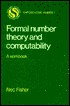 Formal Number Theory and Computability: A Workbook (Oxford Logic Guides) Formal Number Theory and Computability: A Workbook (Oxford Logic Guides)