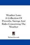 Weather Lore Weather Lore