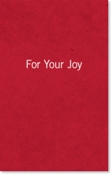 For Your Joy