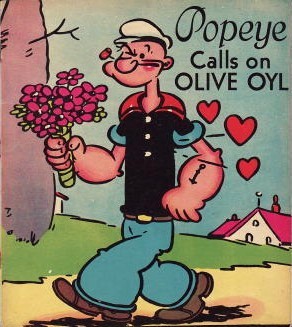 Popeye Calls On Olive Oyl