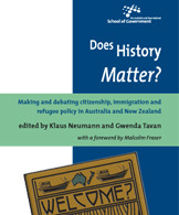 Does History Matter? Making and debating citizenship, immigration and refugee policy in Australia and New Zealand (Paperback)