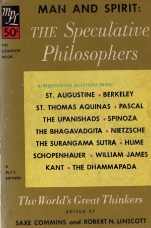 Man and Spirit: The Speculative Philosophers (Hardcover)
