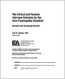 A Clinical and Forensic Interview Schedule for the Hare Psychopathy Checklist: Revised and Screening Version (Paperback)
