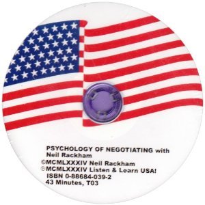 The Psychology of Negotiating (Audio CD)