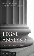 Legal Analysis: The Fundamental Skill (Paperback)