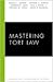 Mastering Tort Law (Masteri...