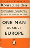 One Man Against Europe