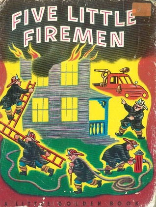 Five Little Firemen (Board book)