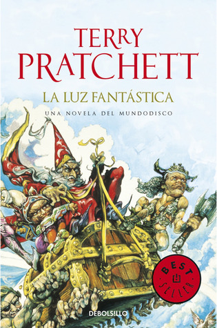 Portada de La luz fantástica, de Terry Pratchett