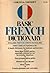 Basic French Dictionary