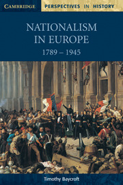 Nationalism in Europe 1789-1945 (Paperback)
