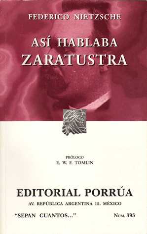 Así hablaba Zaratustra