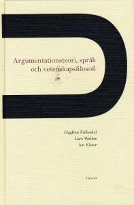 Argumentationsteori, språk och vetenskapsfilosofi (Hardcover)