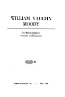 William Vaughn Moody (Twayne's United States Authors, #64)