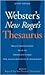 Webster's New Roget's Thesaurus, Office Edition by Anonymous