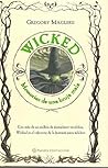 Wicked. Memorias ...