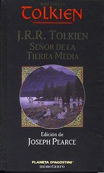 Portada de J.R.R. Tolkien - Señor de la Tierra Media, de Joseph Pearce