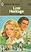 Lost Heritage (Harlequin Romance, #2261)