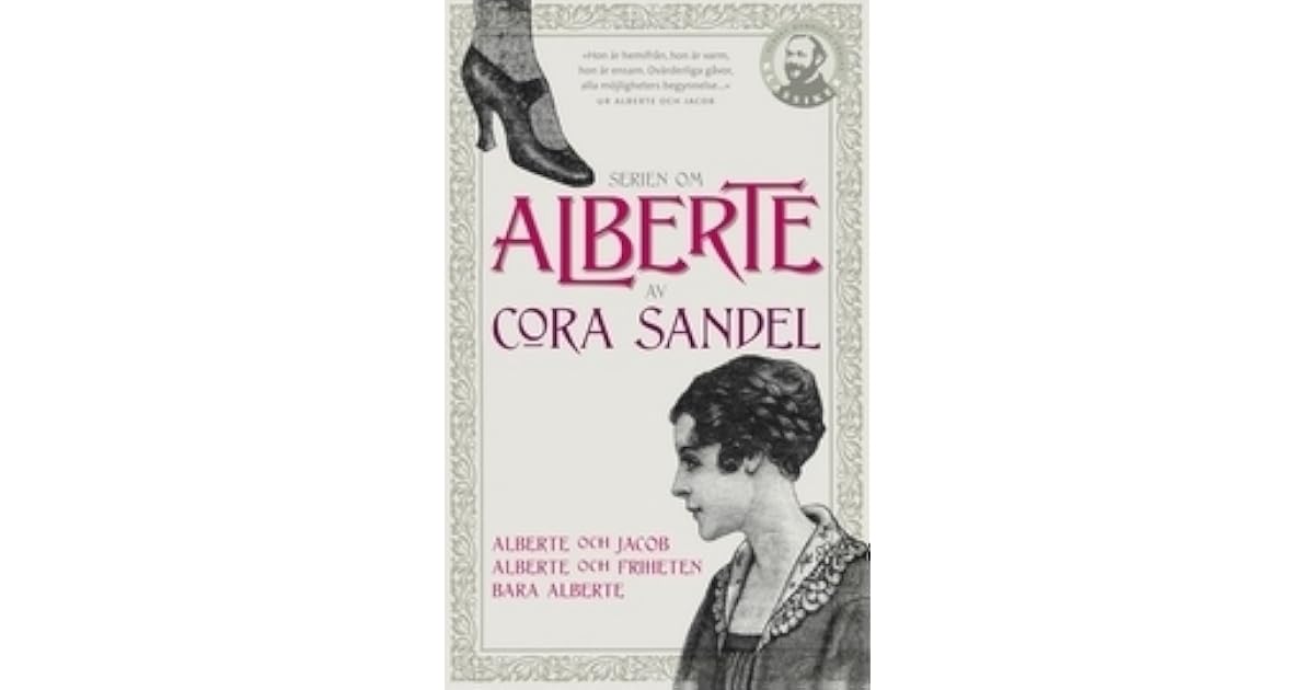 Serien Om Alberte By Cora Sandel - 