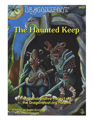 Portada de The Haunted Keep, de Chris Gonnerman