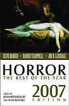 Horror: The Best Of The Year, 2007 Edition (Paperback)