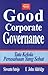 Good Corporate Governance. ...