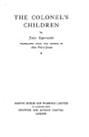 The Colonel's Children