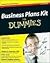 Business Plans Kit for Dummies