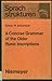 A Concise Grammar of the Older Runic Inscriptions by Elmer H. Antonsen