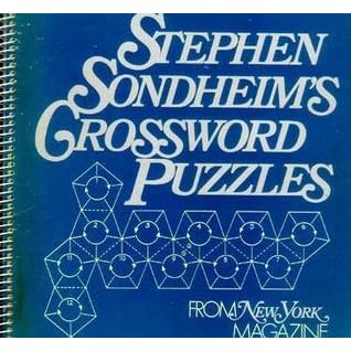 Stephen Sondheim S Crossword Puzzles By Stephen Sondheim