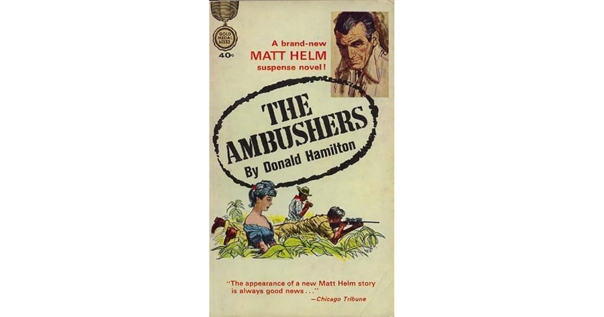 The Ambushers (Matt Helm, 6) by Donald Hamilton