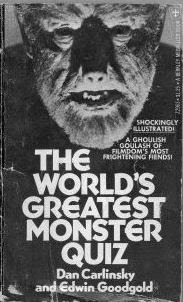 The World's Greatest Monster Quiz
