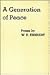 A Generation of Peace: Poems